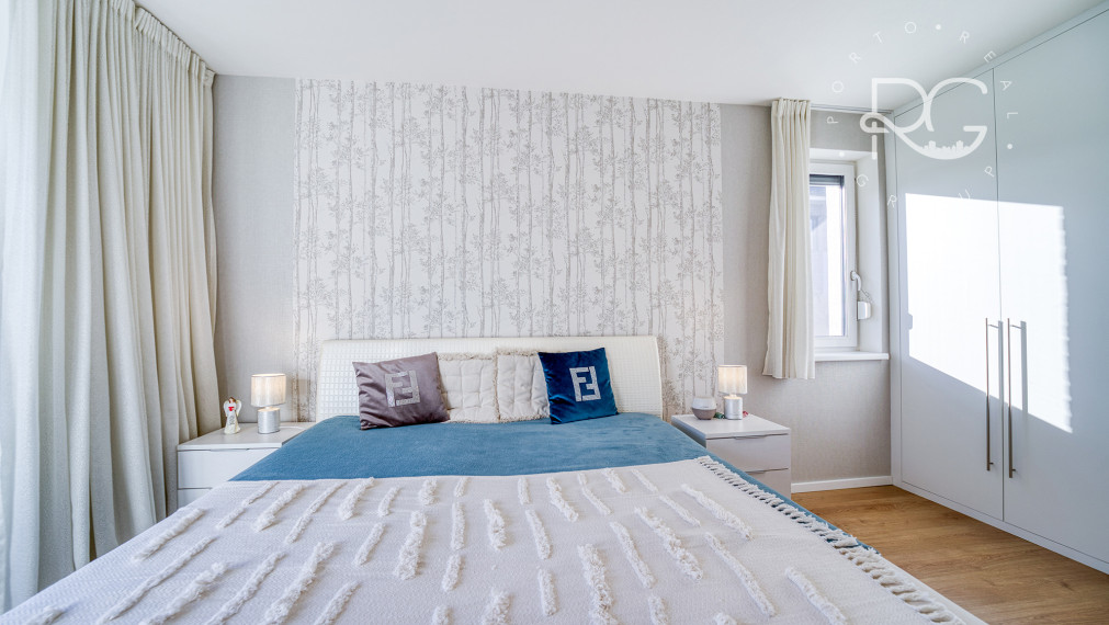 =PREDANÉ= Krásny zariadený 3izb byt s 3árovou záhradou a 2 park.miestami v novostavbe 15 min.od BA