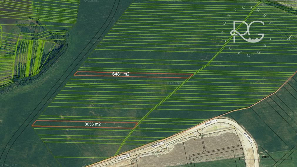 Pozemky v krásnom prostredí v Chorvátskom Grobe za priaznivú cenu vhodné aj investične-možné kúpiť aj jednotlivo