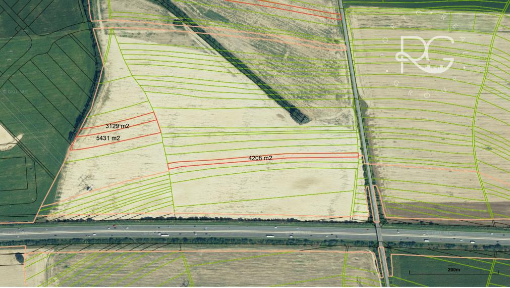 Pozemky v krásnom prostredí v Bernolákove za priaznivú cenu vhodné aj investične-možné kúpiť aj jednotlivo