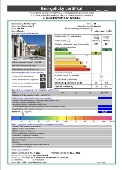 Veľkolepá a moderná nízkoenergetická 10izb vila na 40 árovom pozemku s bazénom, zimnou záhradou a dvojgarážou v Jakubove