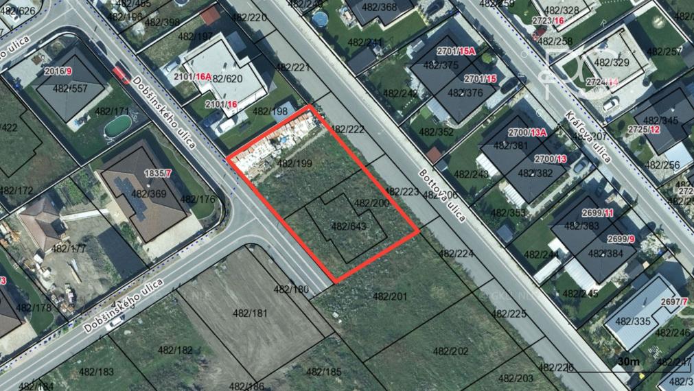 Dva krásne stavebné pozemky s platným stavebným povolením a projektom v peknej lokalite v Miloslavove - časť Alžbetin Dvor