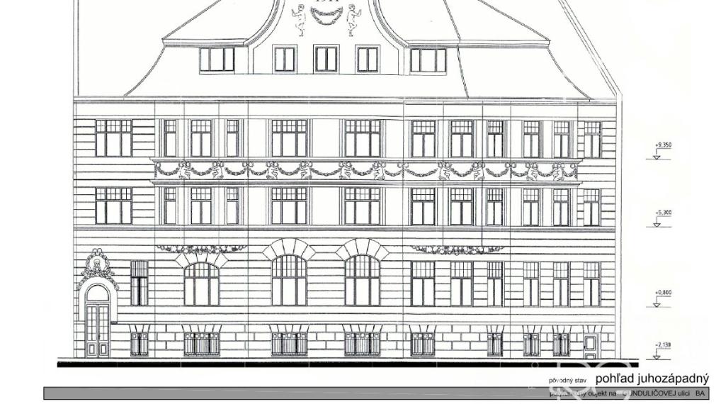 Krásna historická budova v Starom Meste na predaj