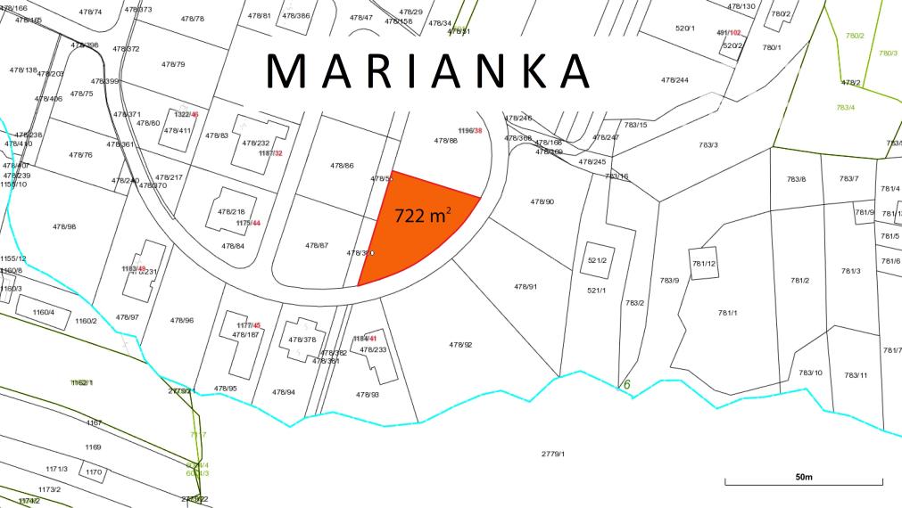Lukratívny stavebný pozemok pri Bratislave v obci Marianka