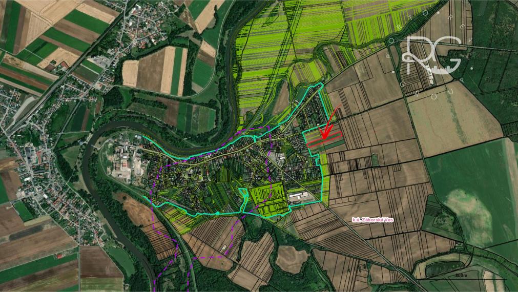 Lukratívny  pozemok v obci Záhorská Ves VIDEOOBHLIADKA