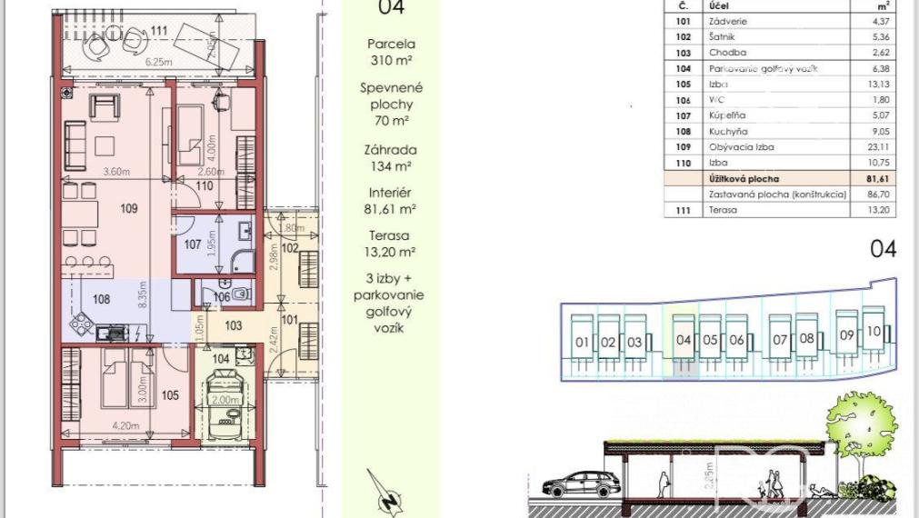 3izb Rekreačný dom v nádhernom prostredí s možnosťou dokončenia do štandardu