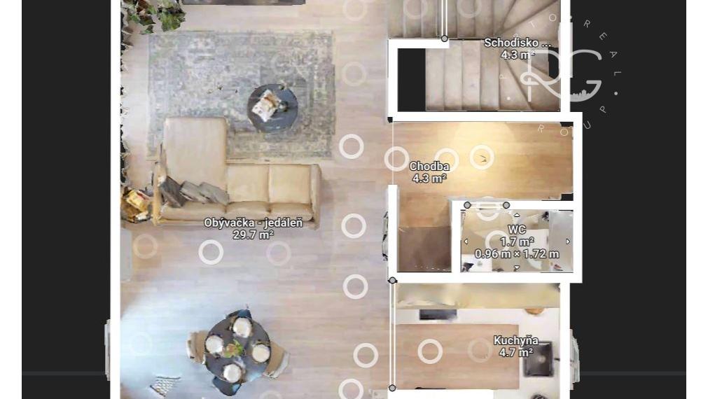 =PREDANÉ=Na predaj 3izbový mezonetový byt  so záhradou