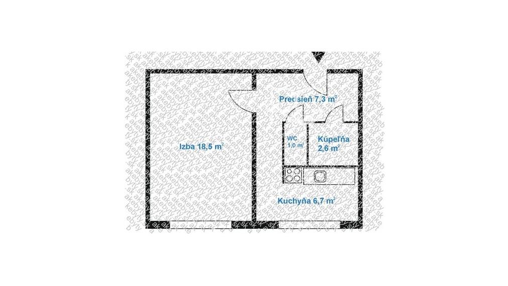 =PREDANÉ=Investičný 1izbový byt v Dúbravke