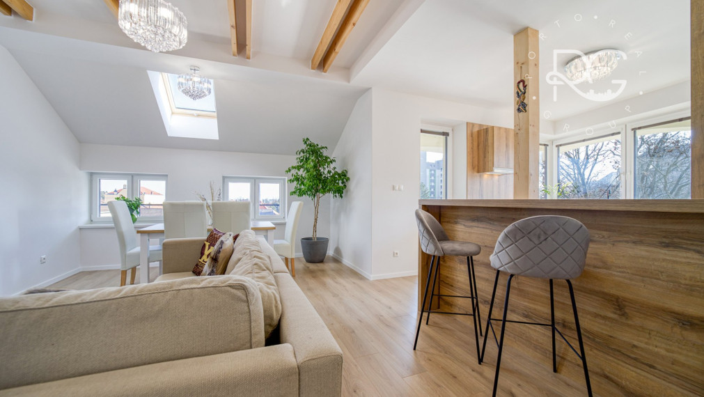 =PRENAJATÉ=Krásny dizajnový 3izb byt s terasou, šatníkom a parkovaním v novostavbe v najlepšej časti Šamorína