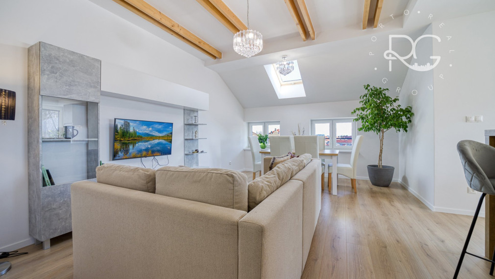 =PRENAJATÉ=Krásny dizajnový 3izb byt s terasou, šatníkom a parkovaním v novostavbe v najlepšej časti Šamorína