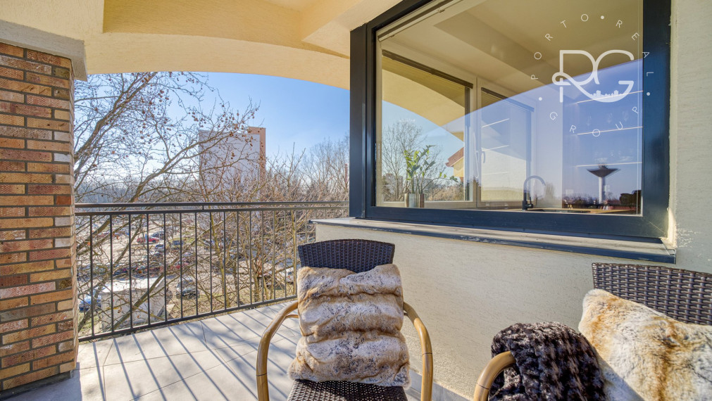 =PRENAJATÉ=Krásny dizajnový 3izb byt s terasou, šatníkom a parkovaním v novostavbe v najlepšej časti Šamorína