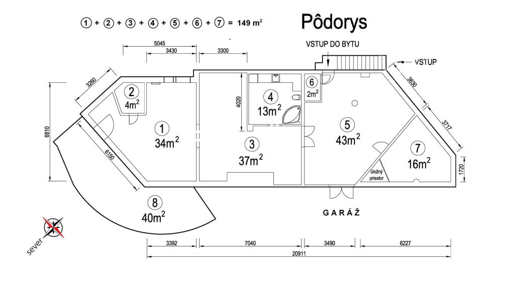 Zrekonštruovaný skladový priestor vo Vrakuni na prenájom