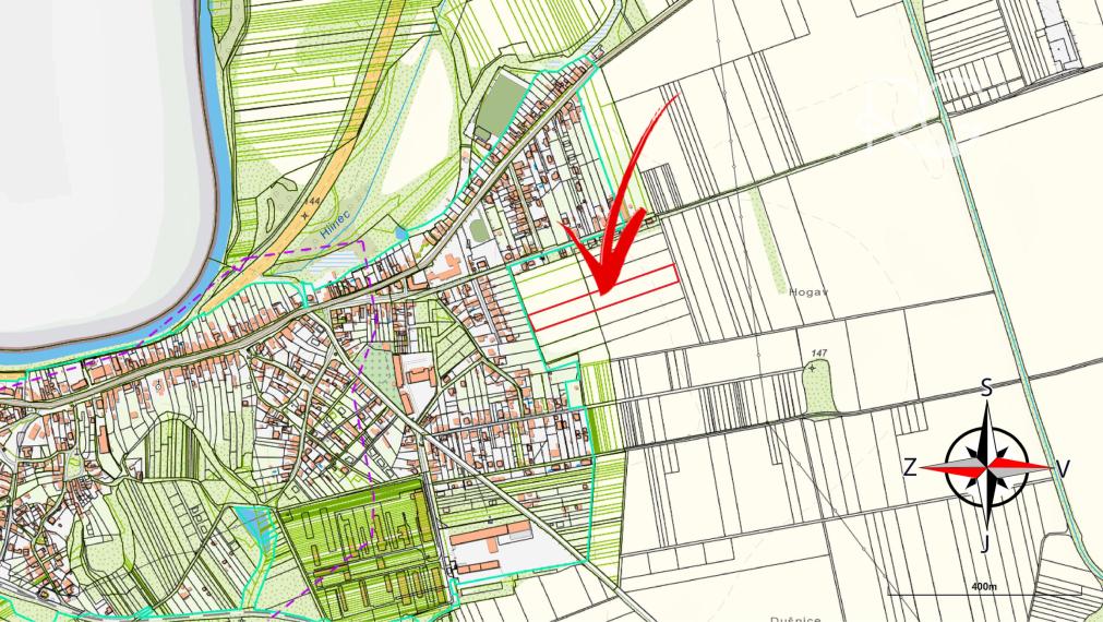 Lukratívny  pozemok v obci Záhorská Ves