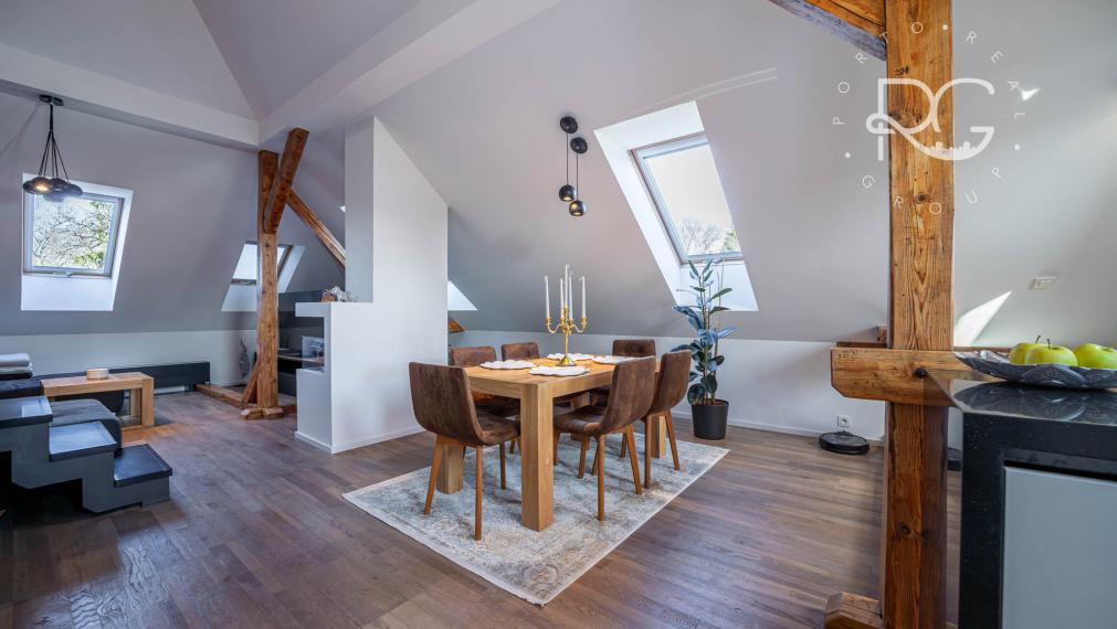 Prémiové komorné bývanie: luxusný 3-izbový byt loftového typu v Stupave