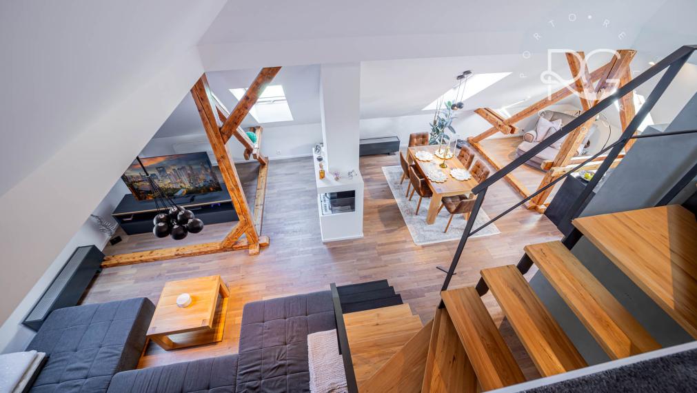 Prémiové komorné bývanie: luxusný 3-izbový byt loftového typu v Stupave