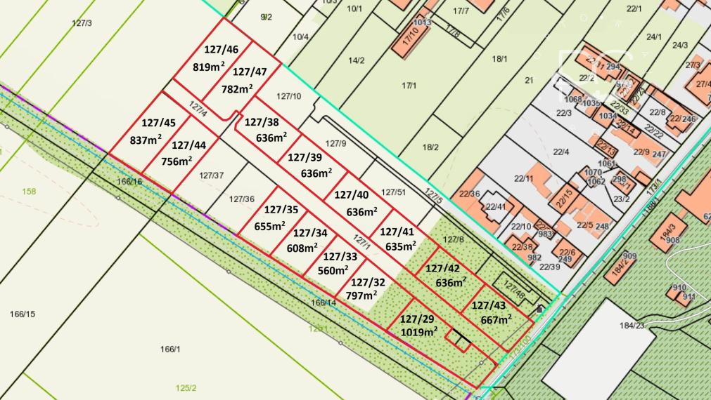Slnečné stavebné parcely 25 min.od BA-odpočet DPH