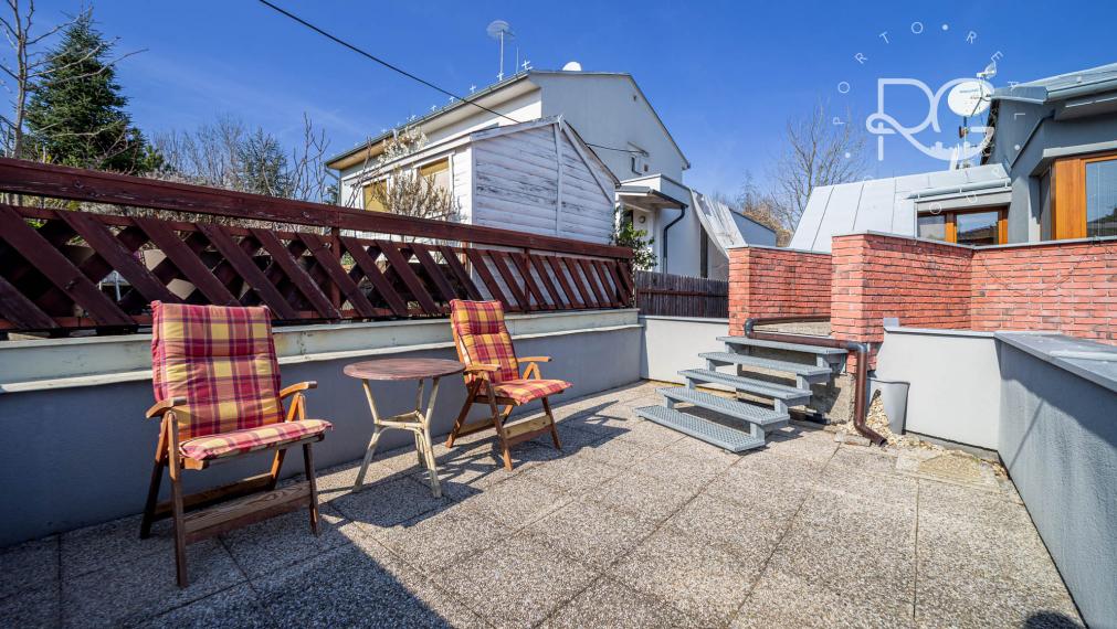 Priestranný 5-izbový RD s terasami a záhradou na Kolibe, ul. Bellova