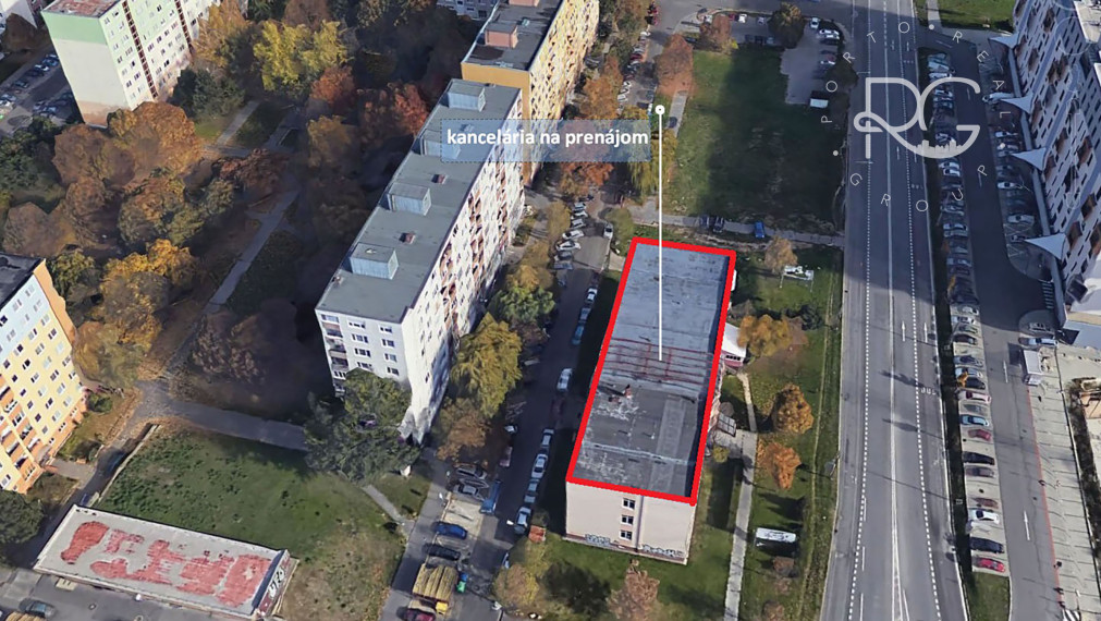 Na prenájom kancelária 18 m2 Wolkrova, Bratislava V – Petržalka