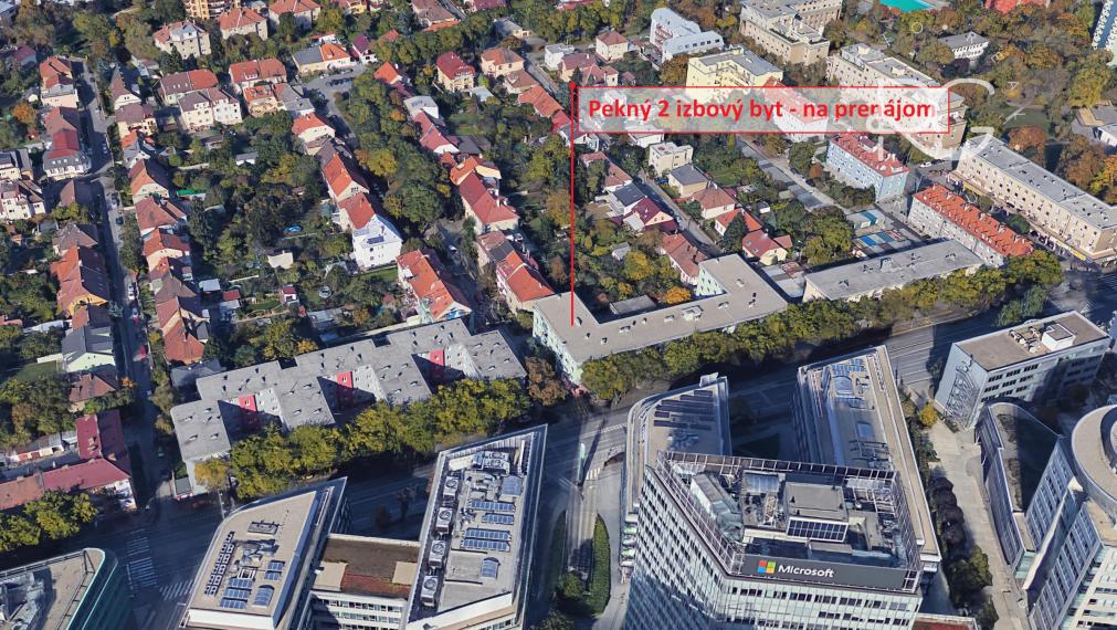 2 izbový byt s PARKOVANÍM, ul. Zvolenská, Ružinov II - Mlynské nivy VIDEOOBHLIADKA