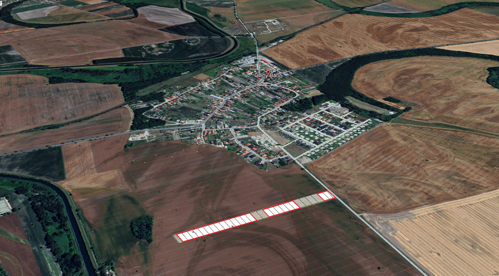 POSLEDNÁ! stavebná parcela s inžinierskymi sieťami 30 minút od BA s možnosťou odpočtu DPH