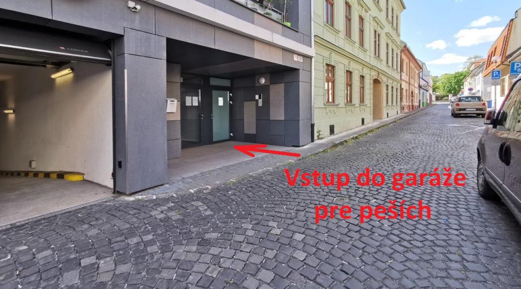 = PREDANÉ = Garážové státie Bratislava I - Staré mesto, ul. Jozefská, VIDEOOBHLIADKA