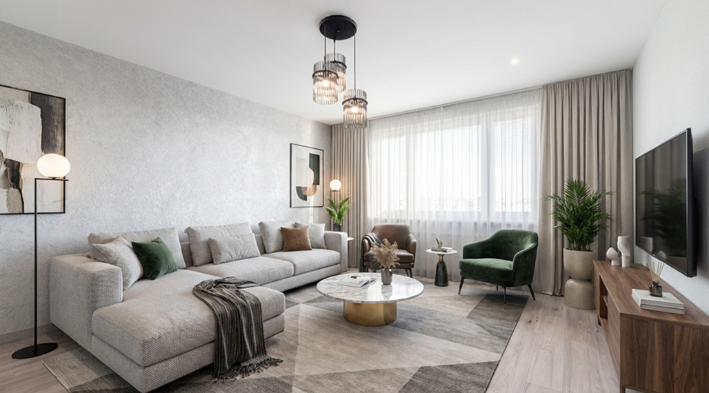 Slnečný 3-izbový byt s úchvatnými výhľadmi