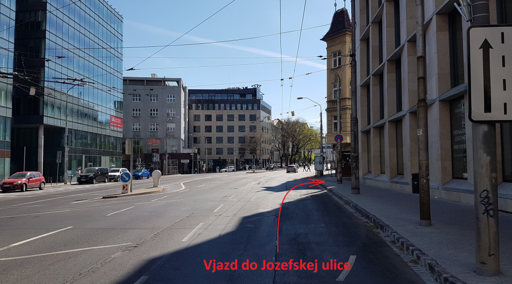 Garážové státie Bratislava I - Staré mesto, ul. Jozefská