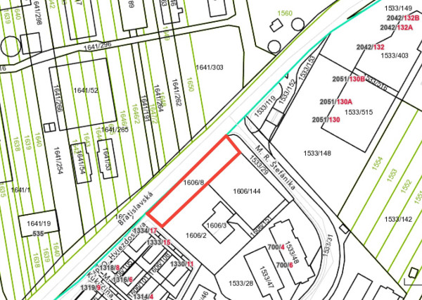 10 árový pozemok pri obchodnom centre v Moste pri BA