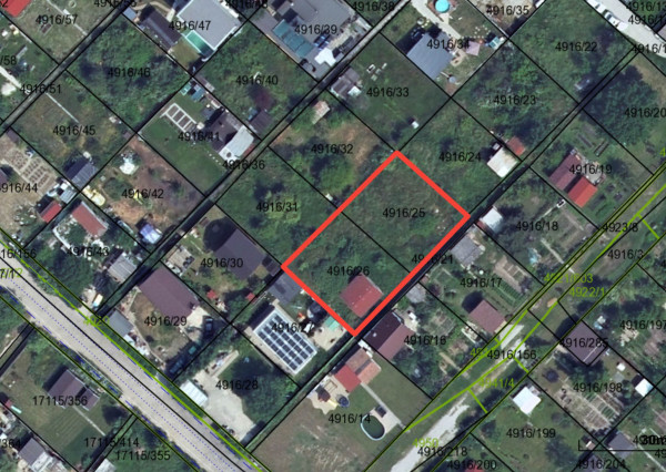=PREDANÉ=Záhrada 626 m2 v peknej lokalite v Rači na Žabom Majeri za super cenu