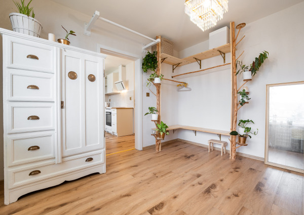 Bývanie s atmosférou – 1-izbový byt s balkónom