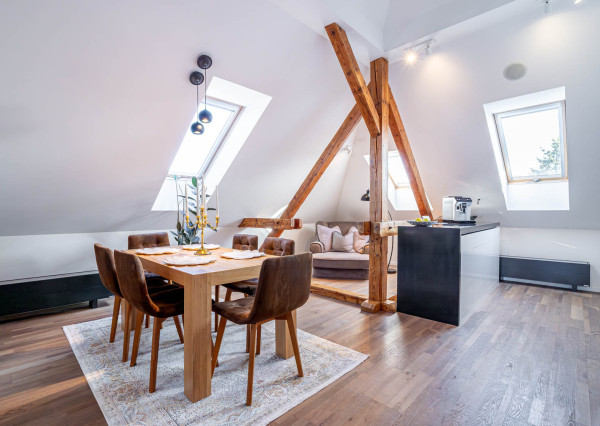 Prémiové komorné bývanie: luxusný 3-izbový byt loftového typu v Stupave