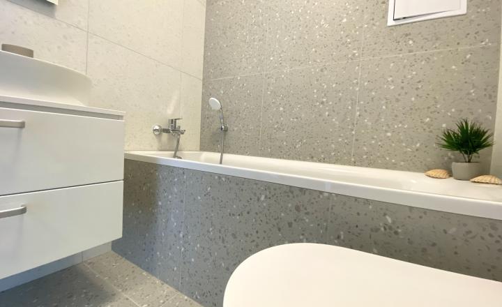 =PRENAJATÉ= Úplne nový zariadený moderný 1izb byt s loggiou, pivnicou a parkovaním v Miloslavove - fotografia 14