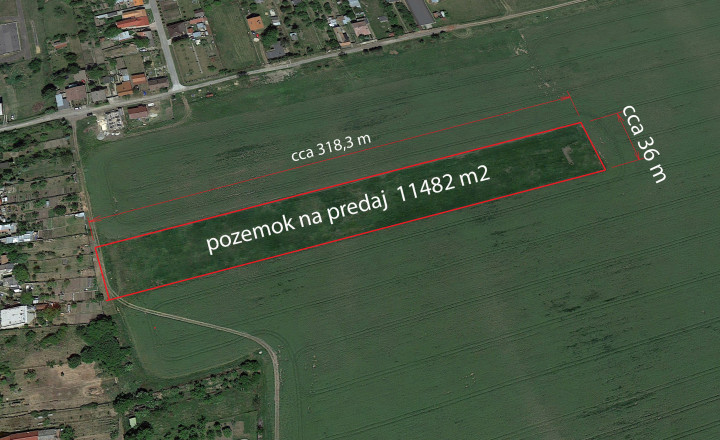 Lukratívny  pozemok v obci Záhorská Ves