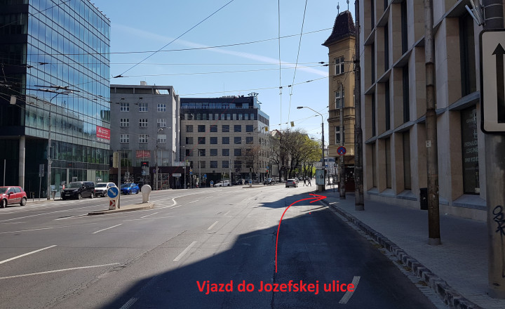 Garážové státie Bratislava I - Staré mesto, ul. Jozefská