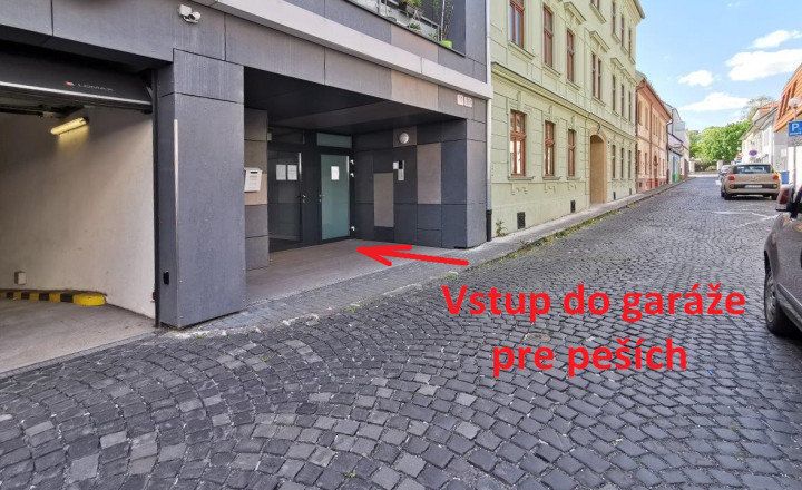 Garážové státie Bratislava I - Staré mesto, ul. Jozefská - fotografia 2
