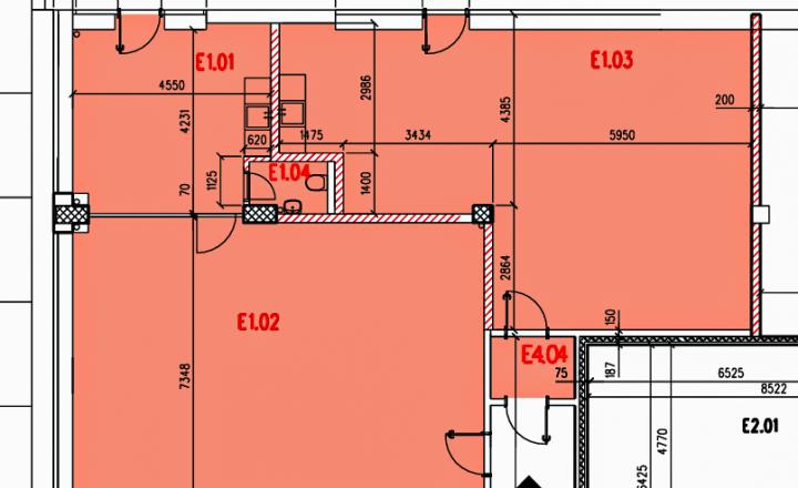MODERNÝ NEBYTOVÝ PRIESTOR 93 m² + 3 PARKOVACIE MIESTA | ANTOLSKÁ, PETRŽALKA - fotografia 10
