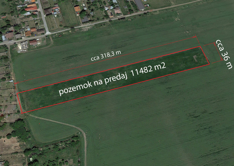 Lukratívny  pozemok v obci Záhorská Ves - fotografia 1